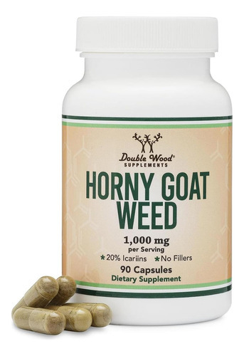 Horny Goat Weed Para Homens E Mulheres - Sem Enchimentos (fo