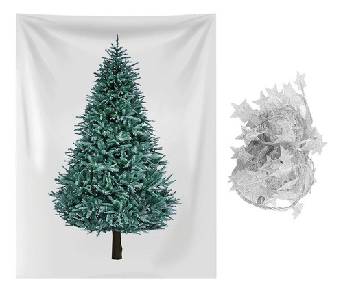 H Tapeçaria De Árvore De Natal 3d Portátil