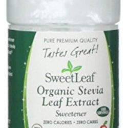 Extrato De Folha De Estévia Orgânica Sweetleaf - Pó De Estév