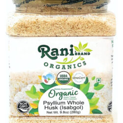 Rani Organics Psyllium Whole Husk Powder (isabgol), Suplemen