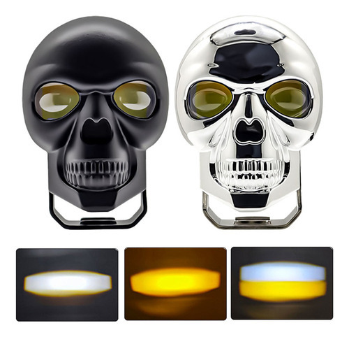 Faróis De Motocicleta Bar Driving Pod Refletor De Motociclet - Imagem 2