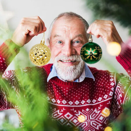 44 Bolas Penduradas Coloridas Para Árvore De Natal, Suprimen - Imagem 24