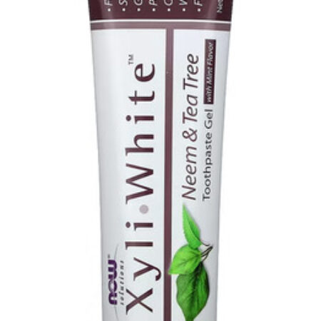 Creme Dental Now Foods Xyliwhite Neem E Tea Tree, 6,4oz 4un - Imagem 3