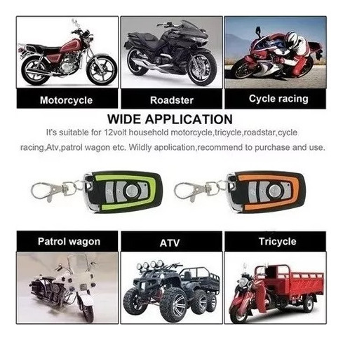 Alarme Moto Stetsom Triplo I Partida Controle Universal, - Imagem 6
