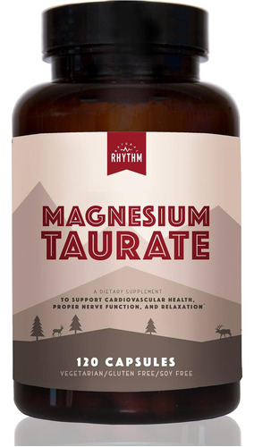 Taurato De Magnésio De Ritmo Natural, Taurato De Absorção, 7