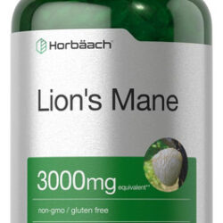 Suplemento Horbäach Lions Juba | 3000mg | 80 Cápsulas Softge