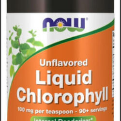 Now Foods Supplements, Clorofila Líquida Sem Sabor, 100 Mg P