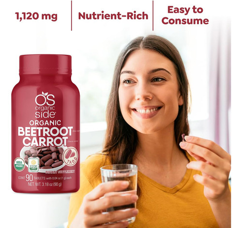 Os Organic Side - Beterraba E Cenoura 100% Puro Orgânico 90 - Imagem 6
