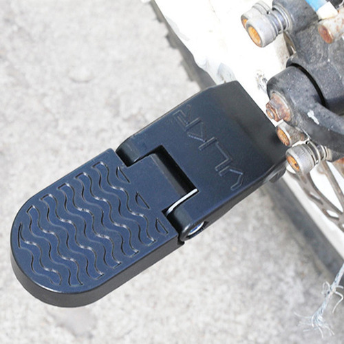 2 Peças Pedais Traseiros De Bicicleta Leves Pedaleira 10 Mm - Imagem 4