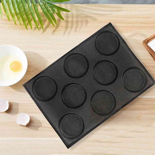 Formas De Pão De Hambúrguer De Silicone, Moldes De Padaria P - Imagem 8