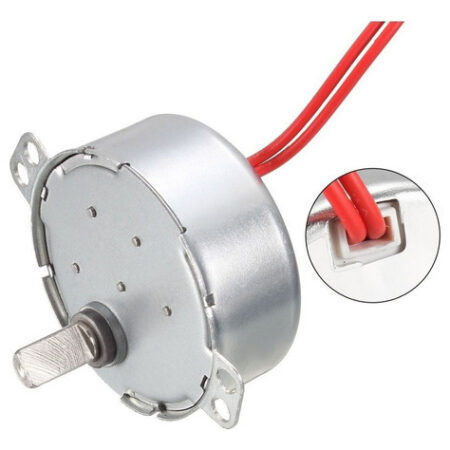 Motor Síncrono Ca 12v 5-6rpm 50-60hz Cw/ccw 4w - Imagem 4