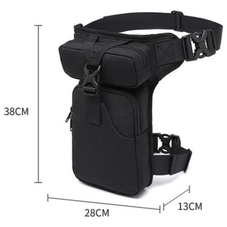 Bolsa De Cintura E Pernas Para Motociclistas, Mochila Casual - Imagem 17