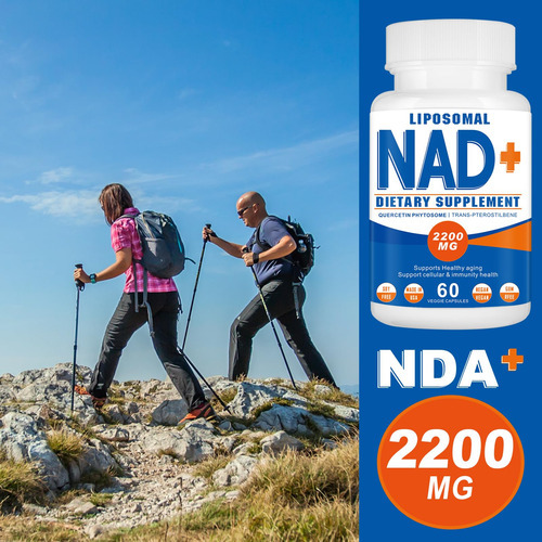 Suplemento Spliferkou Lipossomal Nad+ 2200mg 60 Cápsulas - Imagem 8