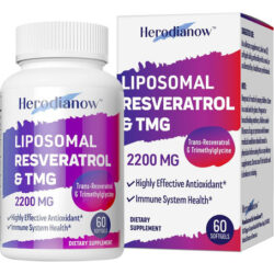 Resveratrol Lipossômico De Herodianow Com Suplemento Tmg 220