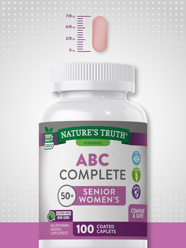 Multivitamínico Para Mulheres 50 Plus | 100 Cápsulas | Não-o - Imagem 5
