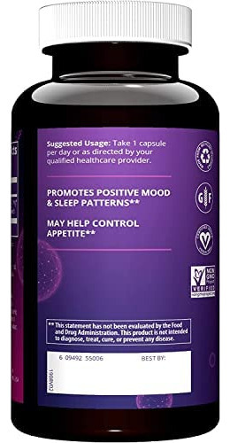Mrm - 5-htp 100mg (extrato De Feijão Griffonia) Pureza Garan - Imagem 2