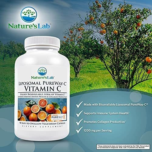 Vitamina C Nature S Lab 1200 Mg 90 Cápsulas - Imagem 5