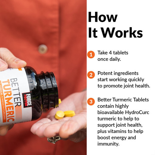 Suplemento Force Factor Better Turmeric Joint Support 120 Ta - Imagem 4