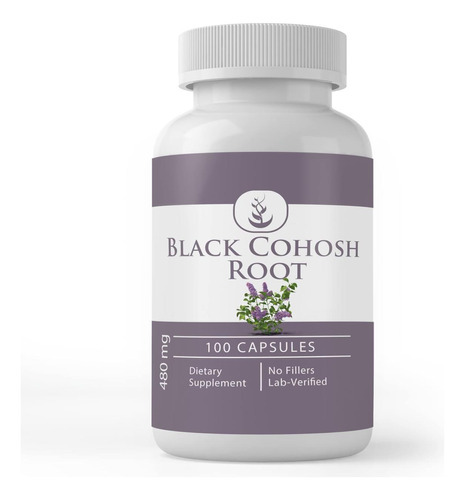 Ingredientes Originais Puros Raiz De Cohosh Preto, (100 Cáps