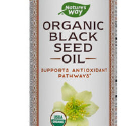 Óleo De Semente Preta Orgânica Natures Way - 100% Prensado