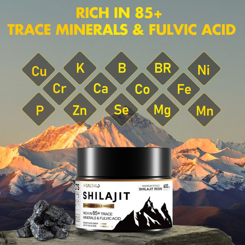 Resina Shilajit, Himalayan Shilajit Pure Himalayan Organic - - Imagem 4