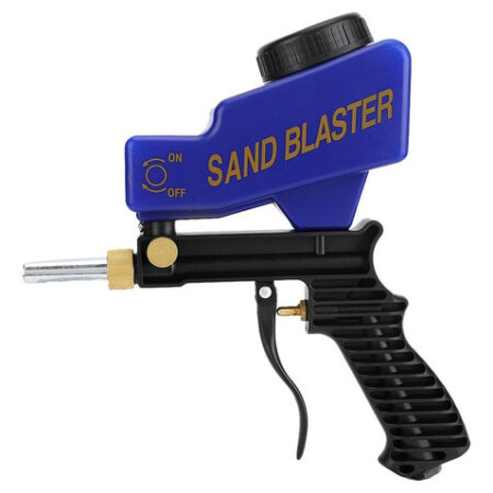 Pistola De Jato De Areia Pneumática Anti-ferrugem Tipo Gravi - Imagem 7