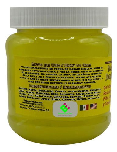 B-experts Gel De Gengibre + Bamitol Gengibre Reduz A Inflama - Imagem 2