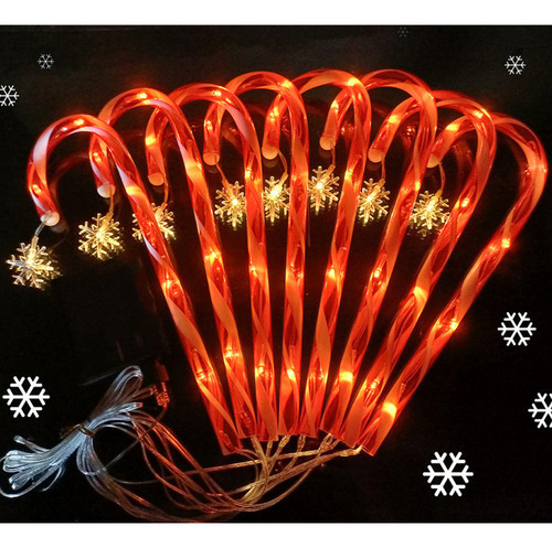 8 Peças De Luzes Solares De Natal Para Decoração De Jardim - Imagem 7