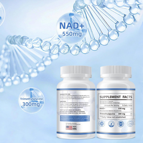 Suplemento Healoading Nad 550 Mg Nad + Suplemento Nad Cápsul - Imagem 9