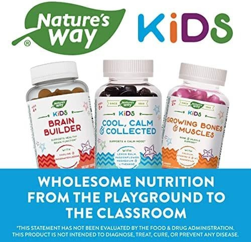 Nature's Way Kids Cool, Calm & Collected, Maiores De 8 Anos, - Imagem 6
