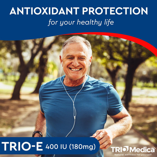 Triomedica Trio-e 400 Iu Vitamina E (400 Ui) Dl-alfa, Suplem - Imagem 3