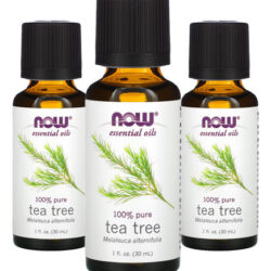 Óleo Essencial Melaleuca Tea Tree 30ml Now Foods 100% 3un