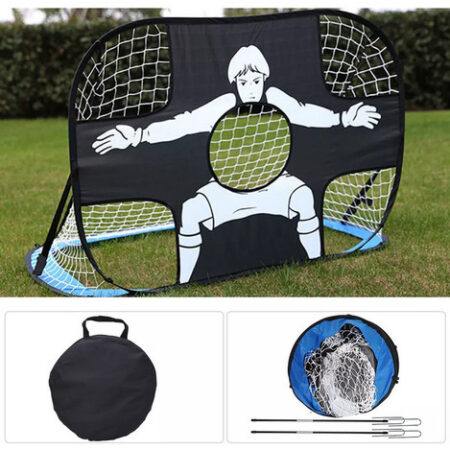 Kids Soccer Goal Post Net Trave De Futebol Gol Desmontável - Imagem 6