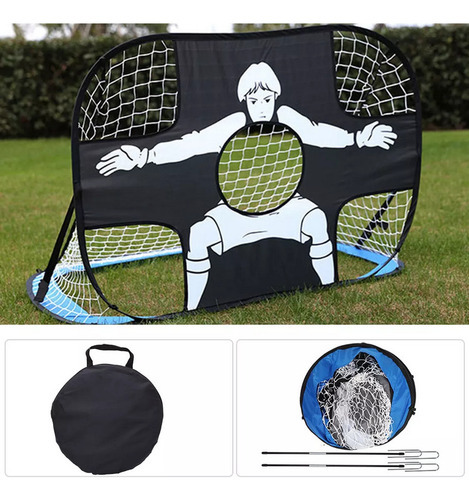Kids Soccer Goal Post Net Trave De Futebol Gol Desmontável - Imagem 6