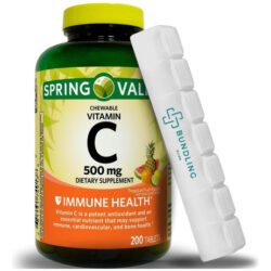 Pacote Bliss Spring Valley Vitamina C 500 Mg, Comprimidos Ma
