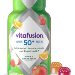 Vitafusion Mens 50+ Multivitamínico Diário, Vitaminas De Gom