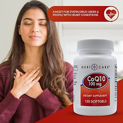 Suplemento Gericare Coq10, Cápsulas Softgel De Coenzima Coq - Imagem 4
