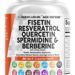Nutracêuticos Limpos Fisetina 2500mg Quercetina 1000mg Resve