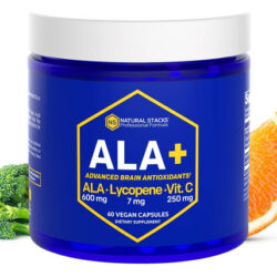 Natural Stacks Ala + Ácido Alfa Lipóico 600mg E Vitamina C