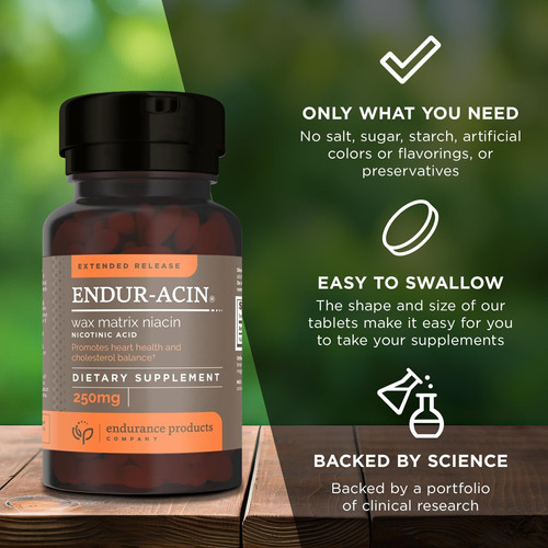 Produtos De Resistência, Enduracin - Niacina De Liberação Es - Imagem 5