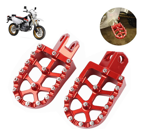 Apoios Para Pés Suzuki Rm125 Rm250, Apoios Para Pés - Imagem 19