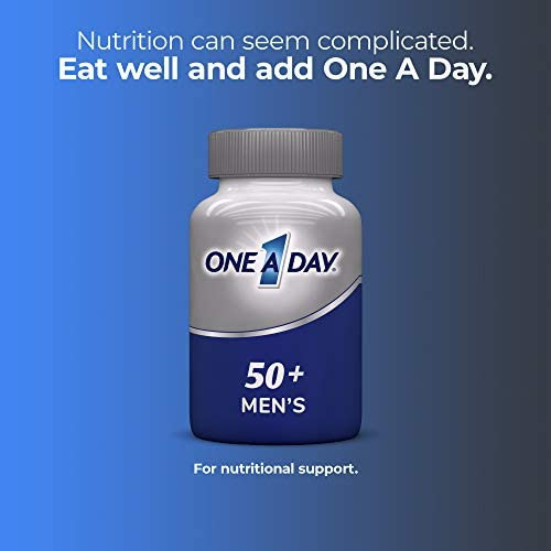 One A Day Men"s 50+ Healthy Advantage Multivitamínico, Suple - Imagem 5
