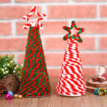 100 Peças De Pipas Limpia Para Decoração De Natal Artesanal - Imagem 3