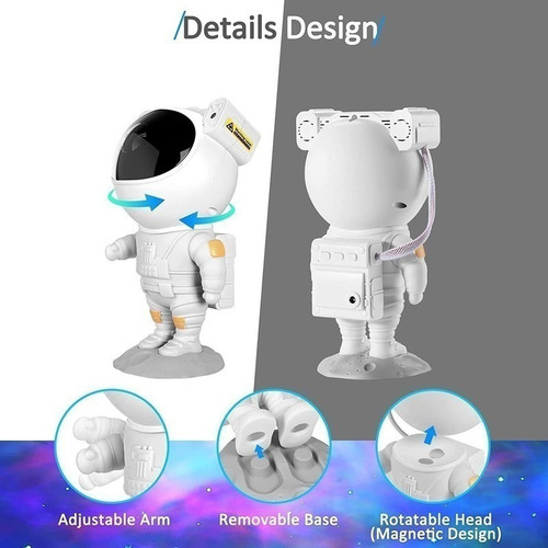 Hh Projeto De Astronauta Do Projetor De Luzes De - Imagem 2