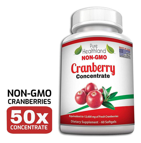 Pílulas De Suplemento De Concentrado De Cranberry Não Ogm Pu - Imagem 7