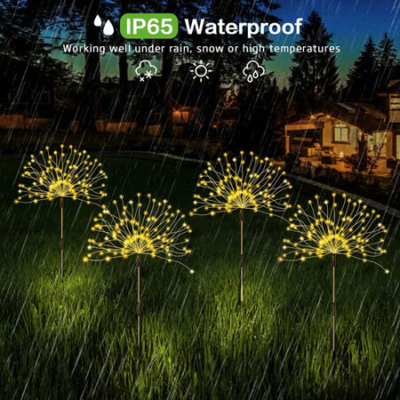 Pacote Com 8 Lâmpadas De Fogos De Artifício De Jardim À Prov — foto 18 Pacote Com 8 Lâmpadas De Fogos De Artifício De Jardim À Prov — foto 18