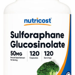 Suplemento Nutricost Sulforafano Glucosinolato (sgs) 120 Ca