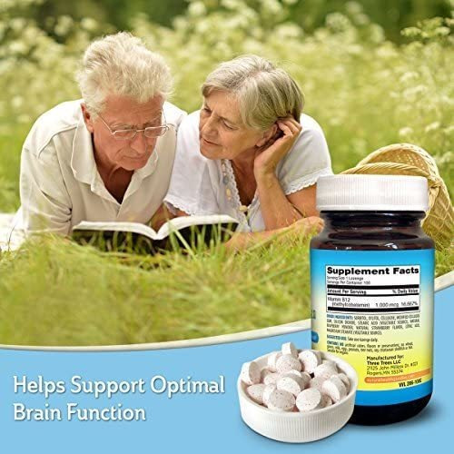 Vitamina B12 Metilcobalamina 1000 Mcg Pastilhas Mastigáveis - Imagem 2