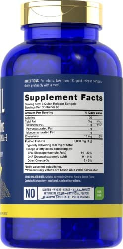 Óleo De Peixe 3000mg | 900mg Ômega 3 | 200 Cápsulas Gelatino - Imagem 2