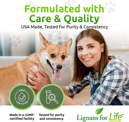 Lignanas Para A Vida Lignanas De Linhaça Para Cães E Pessoas - Imagem 5